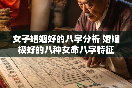 女子婚姻好的八字分析 婚姻极好的八种女命八字特征