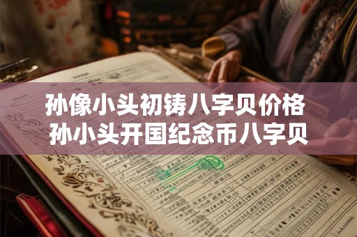孙像小头初铸八字贝价格 孙小头开国纪念币八字贝