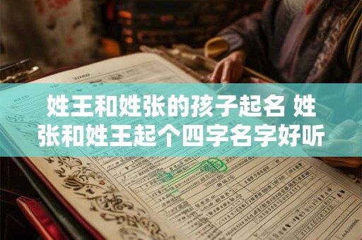 姓王和姓张的孩子起名 姓张和姓王起个四字名字好听