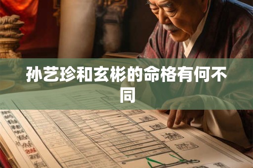 孙艺珍和玄彬的命格有何不同