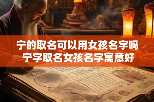 宁的取名可以用女孩名字吗 宁字取名女孩名字寓意好吗