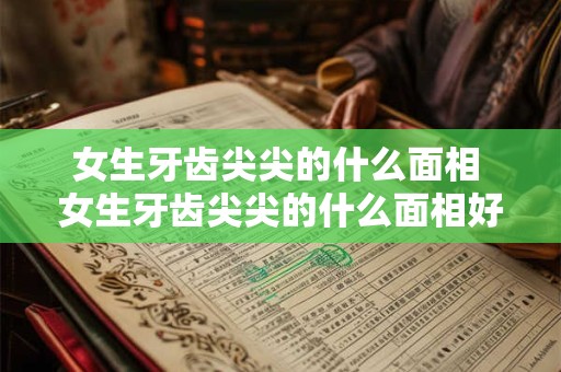 女生牙齿尖尖的什么面相 女生牙齿尖尖的什么面相好看