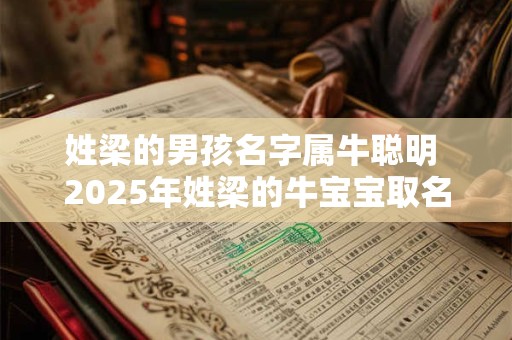 姓梁的男孩名字属牛聪明 2025年姓梁的牛宝宝取名 姓梁的男孩名字属牛聪明 2025年姓梁的牛宝宝取名