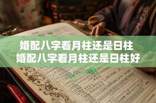 婚配八字看月柱还是日柱 婚配八字看月柱还是日柱好