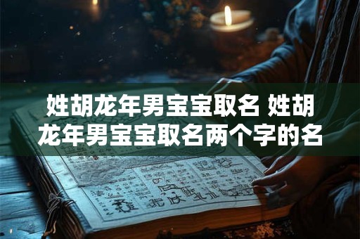 姓胡龙年男宝宝取名 姓胡龙年男宝宝取名两个字的名字 姓胡龙年男宝宝取名 姓胡龙年男宝宝取名两个字的名字