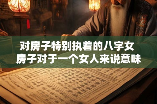对房子特别执着的八字女 房子对于一个女人来说意味着什么