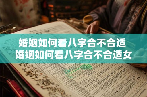 婚姻如何看八字合不合适 婚姻如何看八字合不合适女人