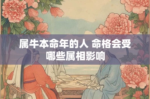 属牛本命年的人 命格会受哪些属相影响