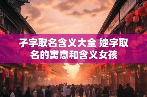 孑字取名含义大全 婕字取名的寓意和含义女孩 孑字取名含义大全 婕字取名的寓意和含义女孩