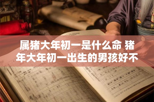 属猪大年初一是什么命 猪年大年初一出生的男孩好不好
