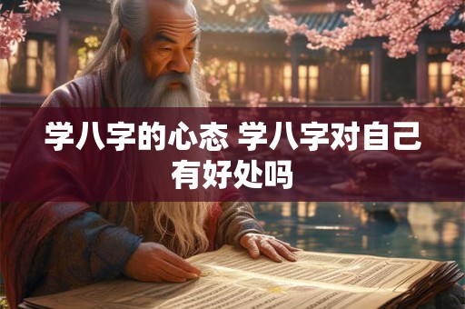 学八字的心态 学八字对自己有好处吗