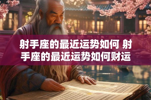 射手座的最近运势如何 射手座的最近运势如何财运