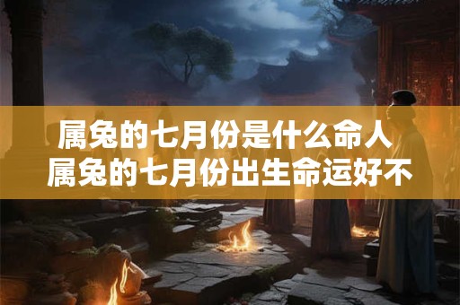 属兔的七月份是什么命人 属兔的七月份出生命运好不好