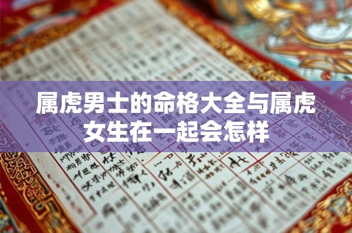 属虎男士的命格大全与属虎女生在一起会怎样