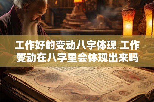 工作好的变动八字体现 工作变动在八字里会体现出来吗