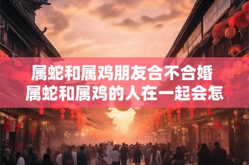 属蛇和属鸡朋友合不合婚 属蛇和属鸡的人在一起会怎么样