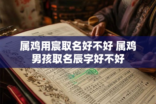 属鸡用宸取名好不好 属鸡男孩取名辰字好不好