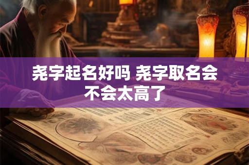 尧字起名好吗 尧字取名会不会太高了