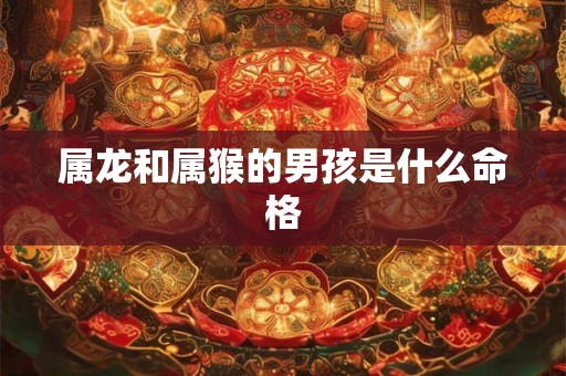 属龙和属猴的男孩是什么命格 属龙和属猴的男孩是什么命格