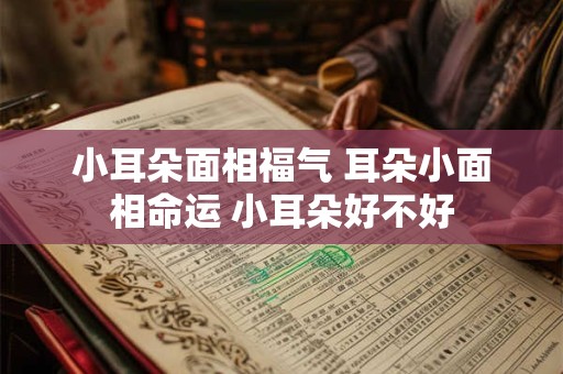 详细阅读:小耳朵面相福气 耳朵小面相命运 小耳朵好不好 小耳朵面相福气 耳朵小面相命运 小耳朵好不好