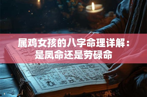 属鸡女孩的八字命理详解：是凤命还是劳碌命