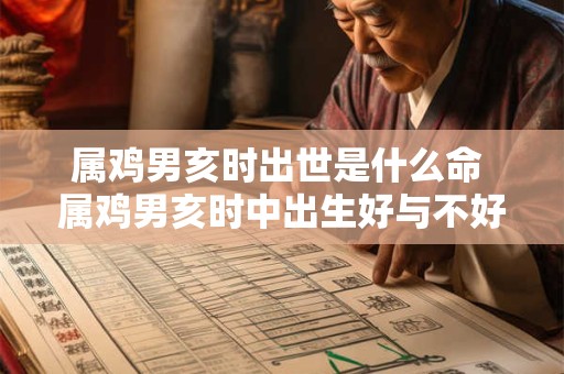 属鸡男亥时出世是什么命 属鸡男亥时中出生好与不好