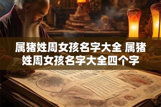 属猪姓周女孩名字大全 属猪姓周女孩名字大全四个字