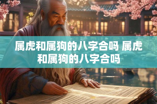 属虎和属狗的八字合吗 属虎和属狗的八字合吗 属虎和属狗的八字合吗 属虎和属狗的八字合吗