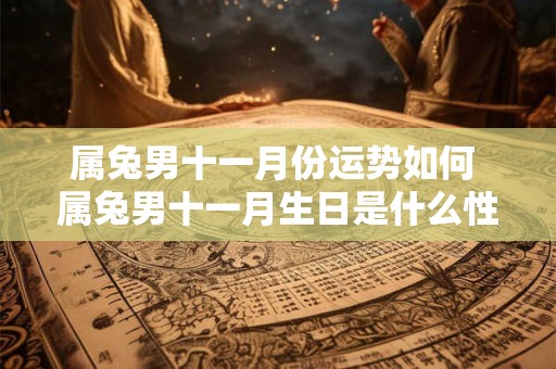 属兔男十一月份运势如何 属兔男十一月生日是什么性格