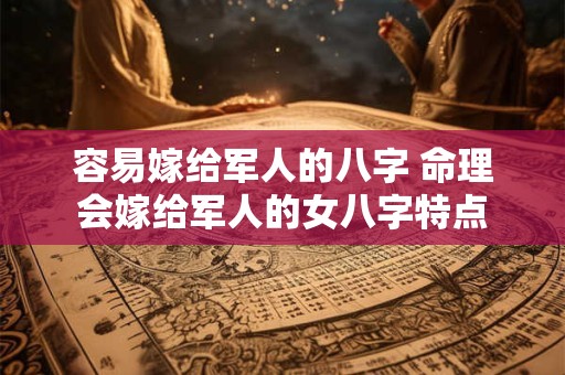 容易嫁给军人的八字 命理会嫁给军人的女八字特点
