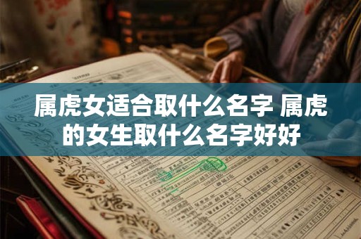属虎女适合取什么名字 属虎的女生取什么名字好好