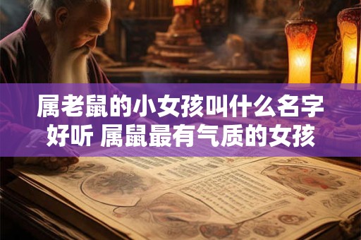 属老鼠的小女孩叫什么名字好听 属鼠最有气质的女孩名字