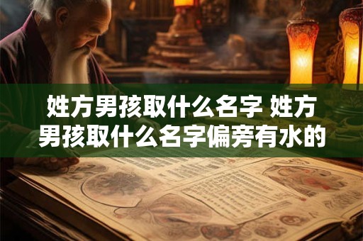 姓方男孩取什么名字 姓方男孩取什么名字偏旁有水的 姓方男孩取什么名字 姓方男孩取什么名字偏旁有水的