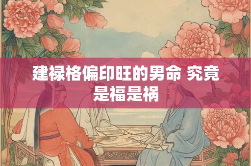 建禄格偏印旺的男命 究竟是福是祸