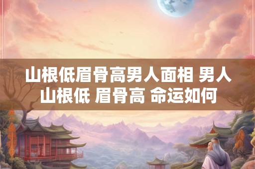 山根低眉骨高男人面相 男人山根低 眉骨高 命运如何