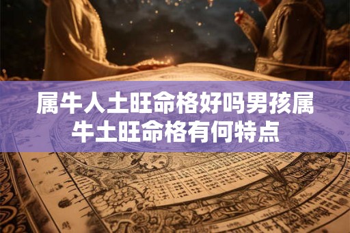 属牛人土旺命格好吗男孩属牛土旺命格有何特点