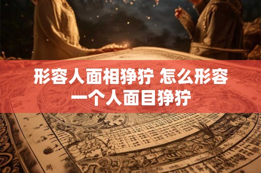形容人面相狰狞 怎么形容一个人面目狰狞