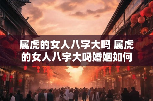 属虎的女人八字大吗 属虎的女人八字大吗婚姻如何