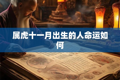 属虎十一月出生的人命运如何 属虎十一月出生的人命运如何