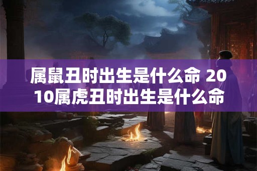 属鼠丑时出生是什么命 2010属虎丑时出生是什么命