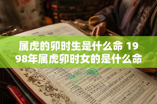 属虎的卯时生是什么命 1998年属虎卯时女的是什么命