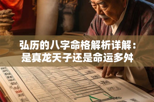 弘历的八字命格解析详解：是真龙天子还是命运多舛