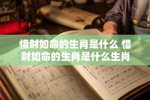 惜财如命的生肖是什么 惜财如命的生肖是什么生肖