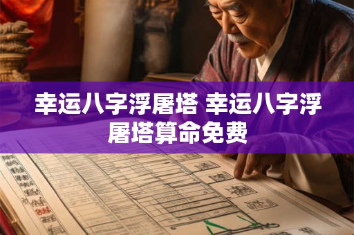 幸运八字浮屠塔 幸运八字浮屠塔算命免费 幸运八字浮屠塔 幸运八字浮屠塔算命免费