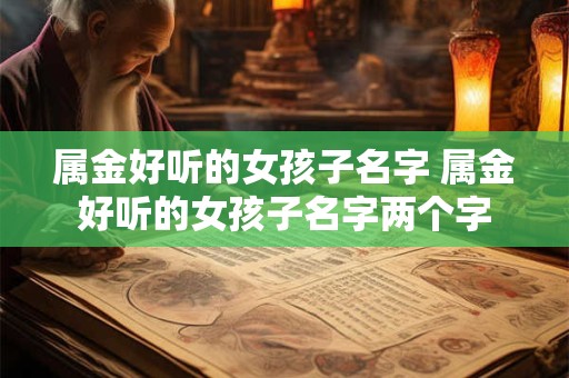 属金好听的女孩子名字 属金好听的女孩子名字两个字