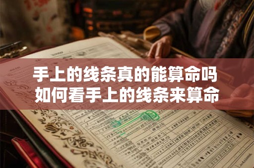 手上的线条真的能算命吗 如何看手上的线条来算命