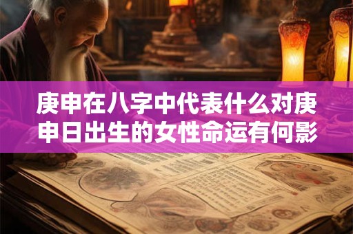 庚申在八字中代表什么对庚申日出生的女性命运有何影响