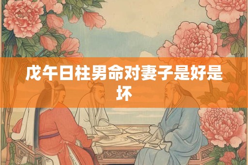 戊午日柱男命对妻子是好是坏