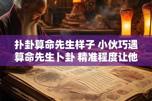 扑卦算命先生样子 小伙巧遇算命先生卜卦 精准程度让他佩服得五体投地!