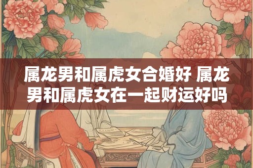属龙男和属虎女合婚好 属龙男和属虎女在一起财运好吗